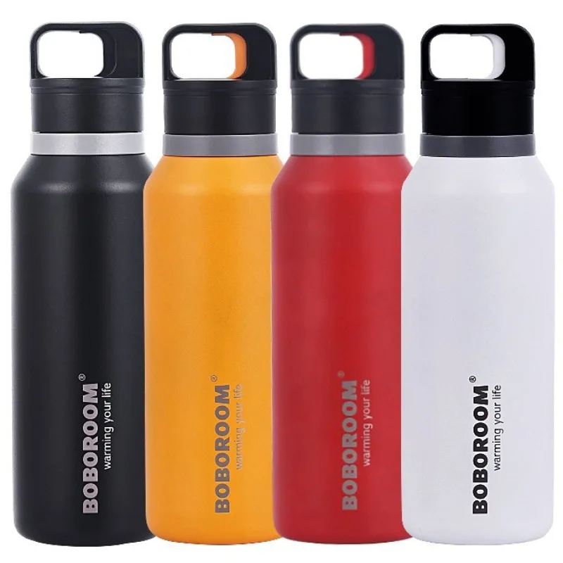 

550 мл термосы из нержавеющей стали, портативная спортивная бутылка для воды, уличные дорожные термосы, сохраняющие холод, изолированная посуда для напитков