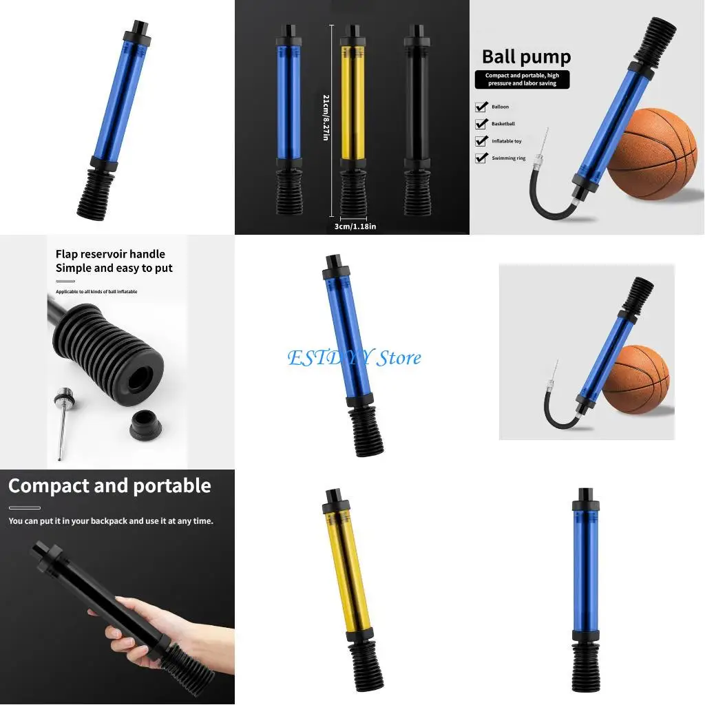 

G6DE Multipurpose Air Pumps Ball Balloons Inflatables Quick High Pressure Inflation