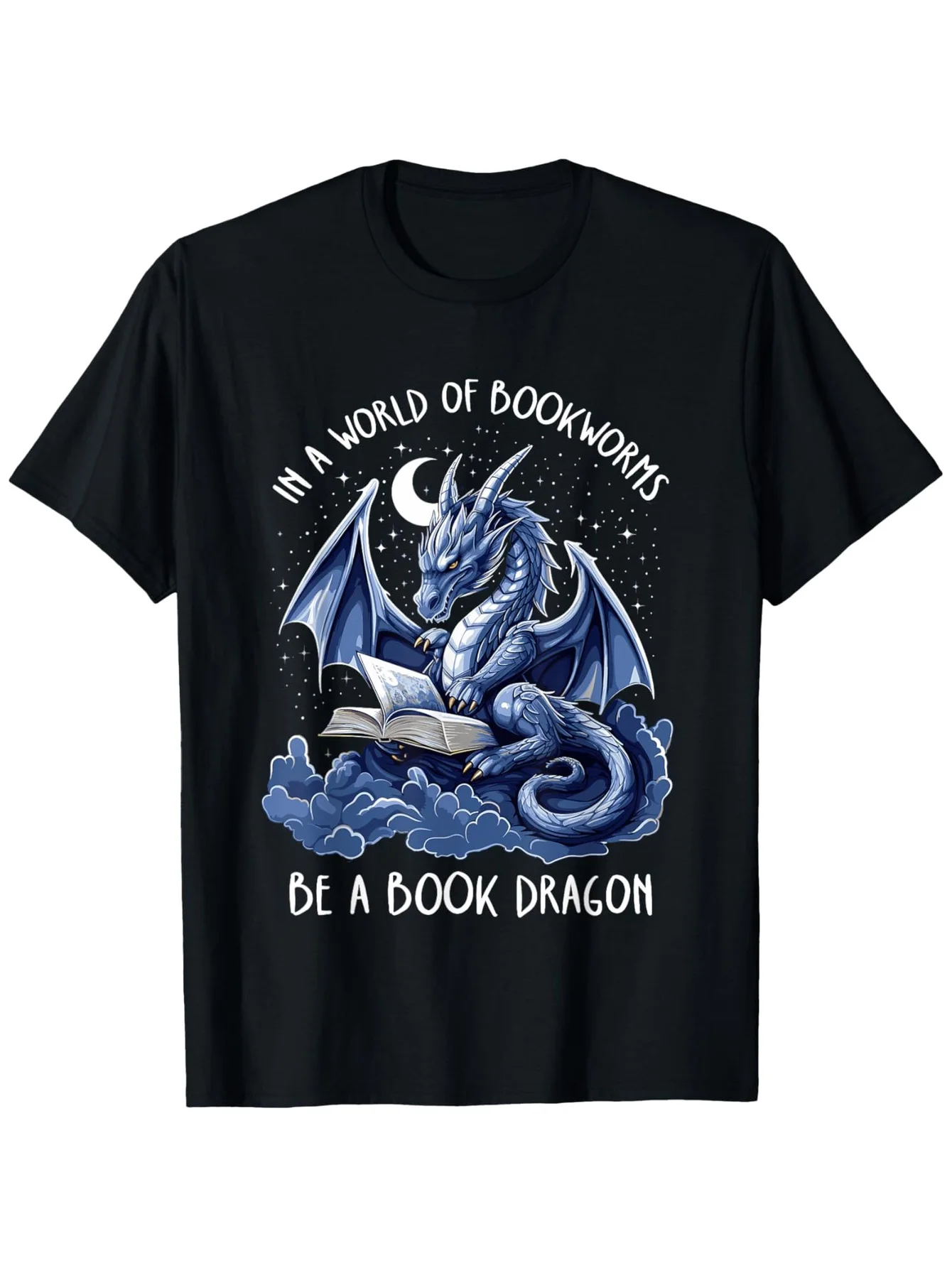 Bookworm Readers in The World of Bookworms Become The Perfect Gift for Boys and Girls with Breathable Fabric on Shulong T-shirts