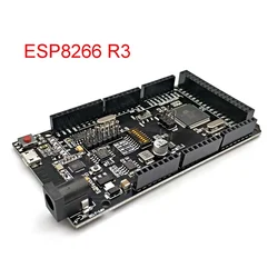 Mega2560 + WiFi R3 ATmega2560+ESP8266 32Mb Memory USB-TTL CH340G. Compatible for Arduino Mega NodeMCU for WeMos ESP8266