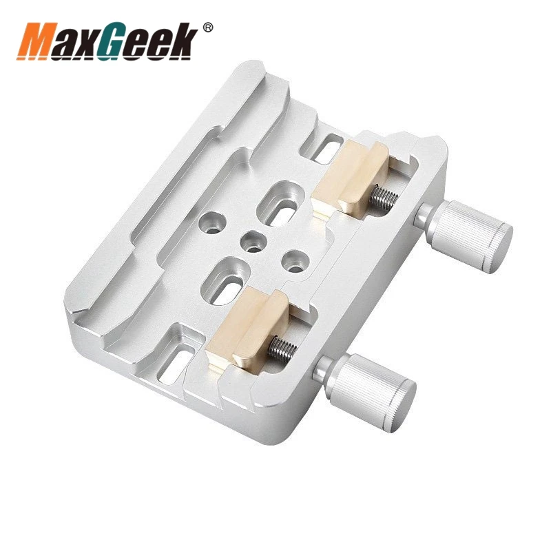 TeSeek Wide and Narrow Dual Use Dovetail Slot Double Slot and Bolt Dovetail Groove Astronomical Telescope Accessory Grey/Red