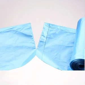 100pcs混合色の厚い使い捨てのゴミ袋キッチン保管ゴミ箱ライナーバッグはプライバシープラスチック廃棄物バッグを保護します 10ベストセールスベッド120x200 -1