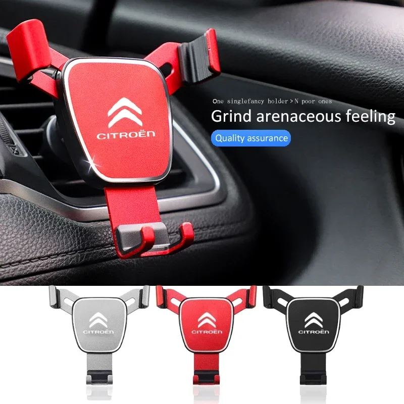 Car Phone Holder Air Vent Mount Clip Clamp Mobile Phone Holder for Citroen C2 C3 C4 C5 Saxo C1 Cactus Ds3 Xsara Picasso Aircross