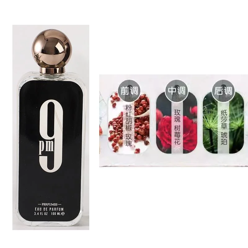 3.4 Oz /100ml 9PM 9AM Men Neutral Durability With Attractive Charm Wood Tone For A More Solemn Gorgeous Fragrance Spray