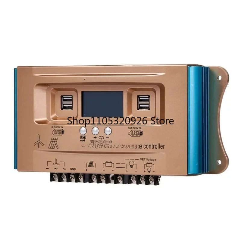 For MPPT solar controller wind-solar hybrid 24/36/48/60V battery step-up and buck photovoltaic off-grid controller
