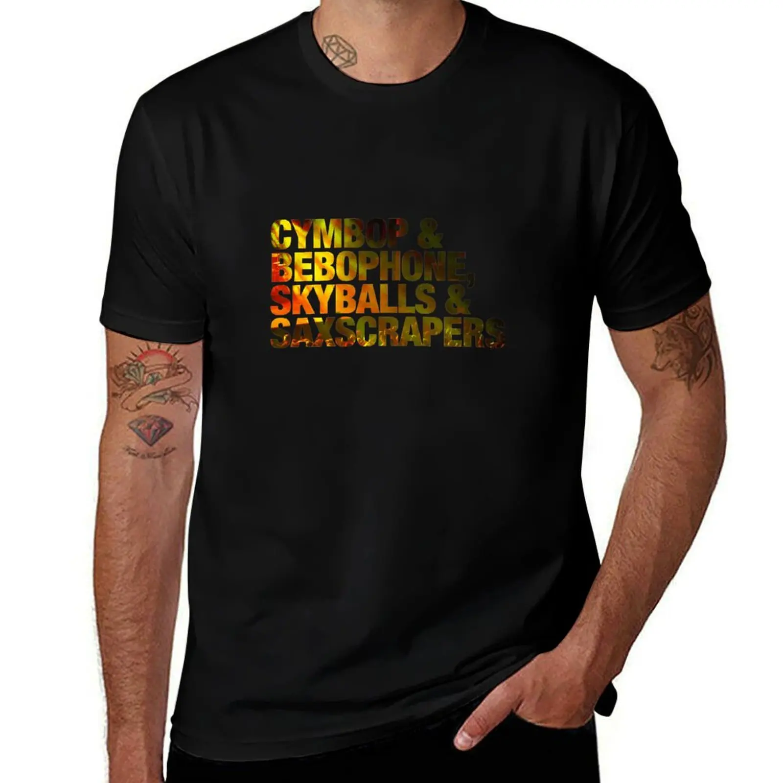 Phish Simple Lyrics Text - Photo Fill T-Shirt graphic t shirts for man T-Shirt