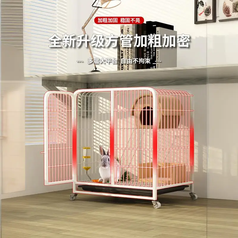 Rabbit special cage Rabbit nest Rabbit cage Household extra large indoor special Dutch pig cage Special for breeding