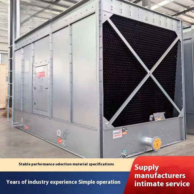 Square Cross Flow Stainless Steel Pre Cooling Packing Cooling Water Tower