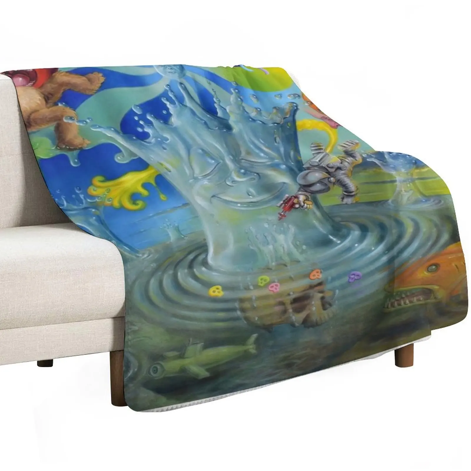 Essence of Hope and Despair Throw Blanket for sofa Tourist heavy to sleep Summer for winter Flannel Fabric Blankets