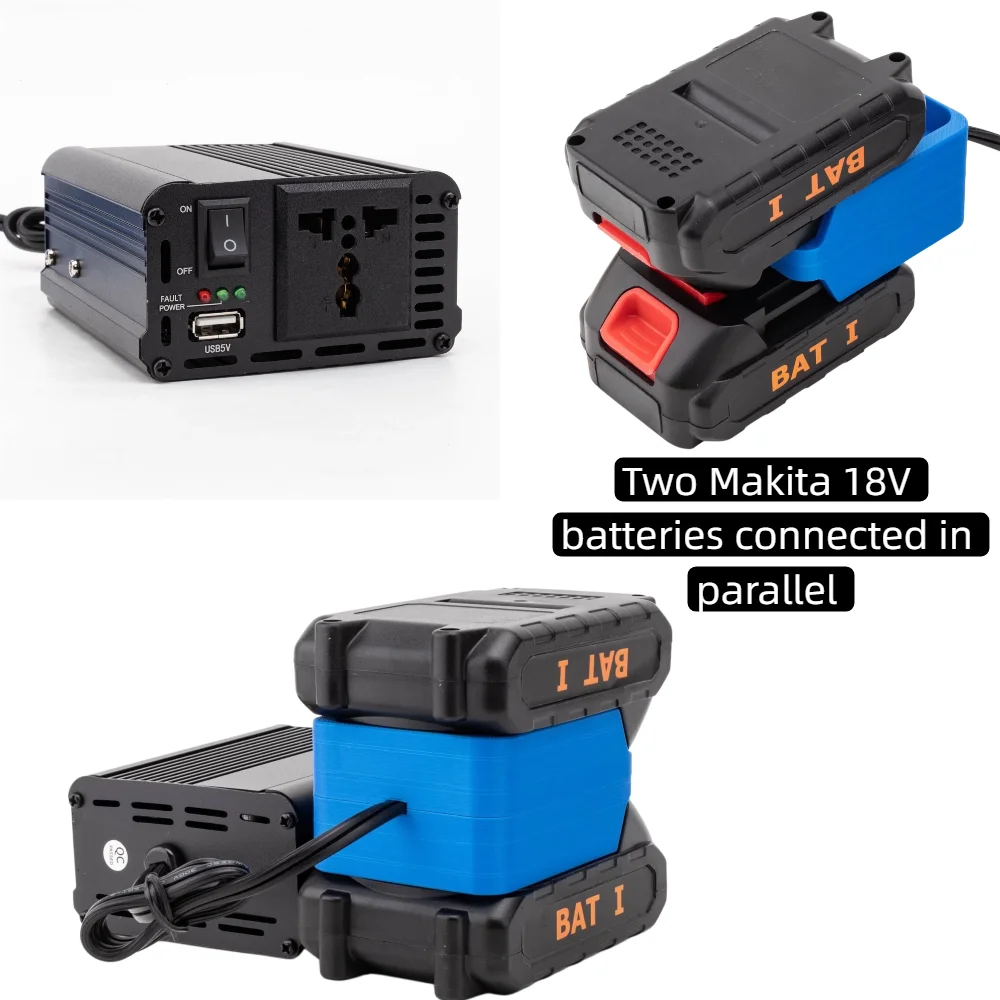 200w-portable-power-inverter-adapter-for-makita-18v-two-battery-dc-18v-to-ac-220v-powered-with-usb-5v-24a-for-uk-eu-au