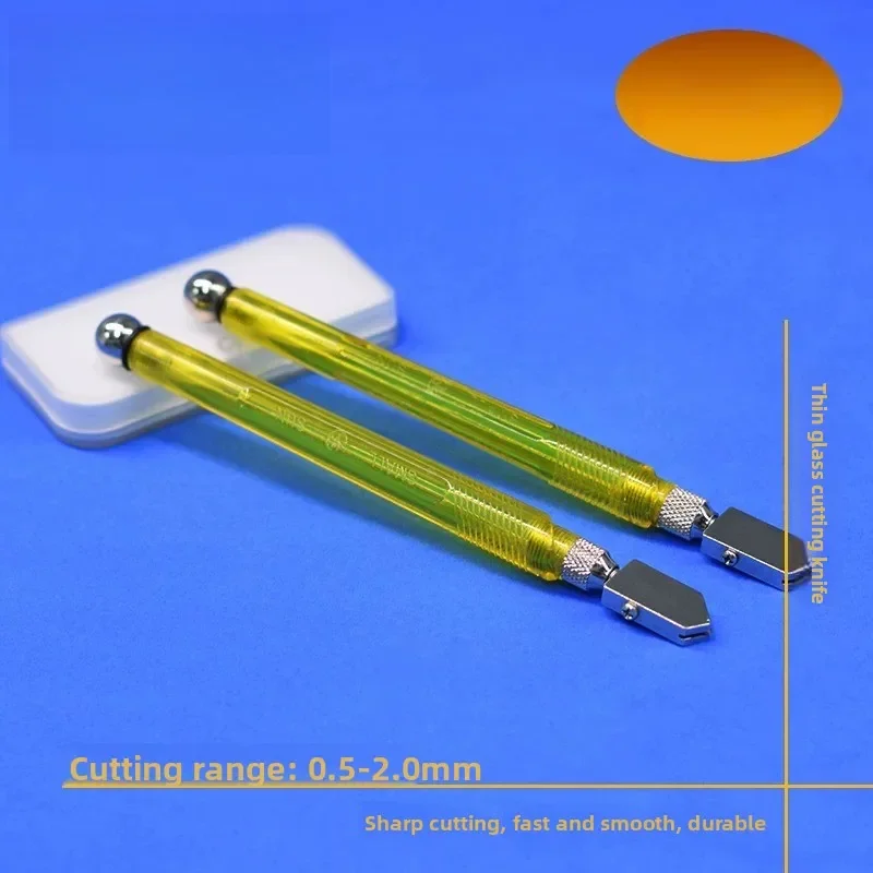Thin Glass Cutting Knife Manual Glass Cutter 05mm to 2mm Blade 1pc Precision Tool for DIY Craft Glass Cutting