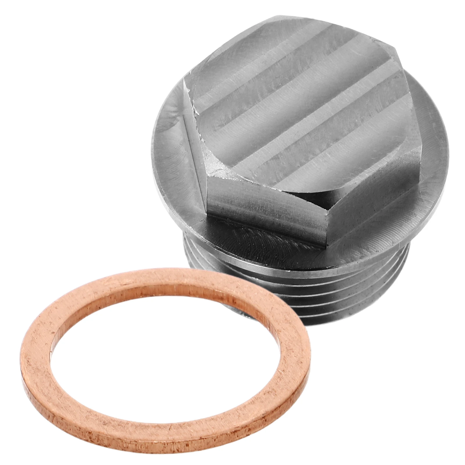 

Magnetic Drain Bolt Screw Gasket Repair Kit Engine Stainless Steel Car Fuel Fitting Kits Oil Pan Plug Debris Collecting Screw