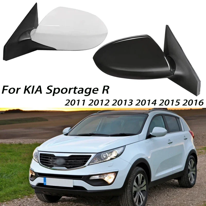 

For KIA Sportage R 2011 2012 2013 2014 2015 2016 Car Part Outside Rearview Mirror Side Rear View Mirror Assembly 3 Wire