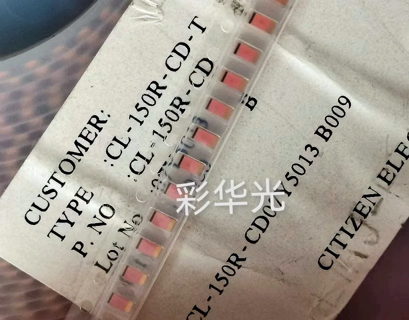 

50PCS/CL-150R-CD-T 1206 Red, surface red bright LED indicator