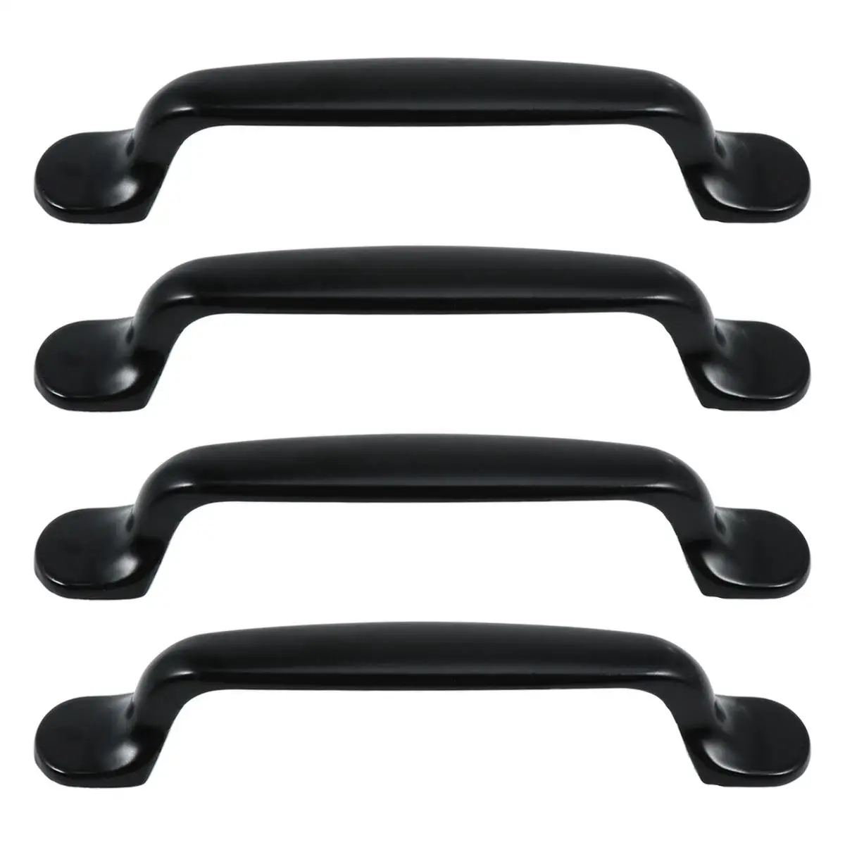 

4PCS Small Handles Cabinet Drawer Closet Pull Door Knobs Metal Pull Handle Vintage Aluminum Durable Furniture Hardware