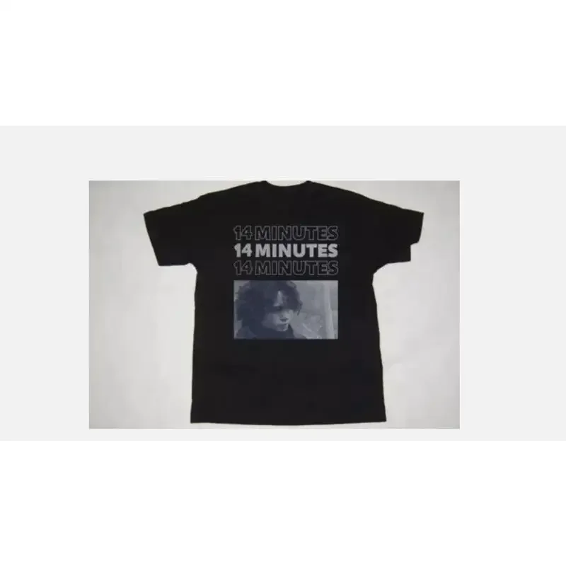 Dominic Fike 14 Minutes Black T Shirt Cotton S 2345Xl