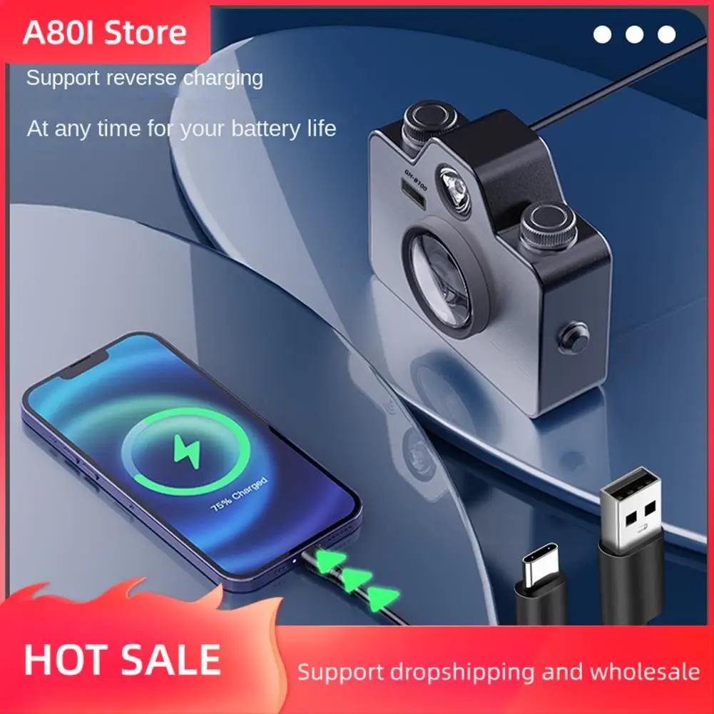 

A80I Rechargeable Camping Lights, Waterproof IPX6, Portable Outdoor LED Lights With Gesture Control,Emergency Lighting