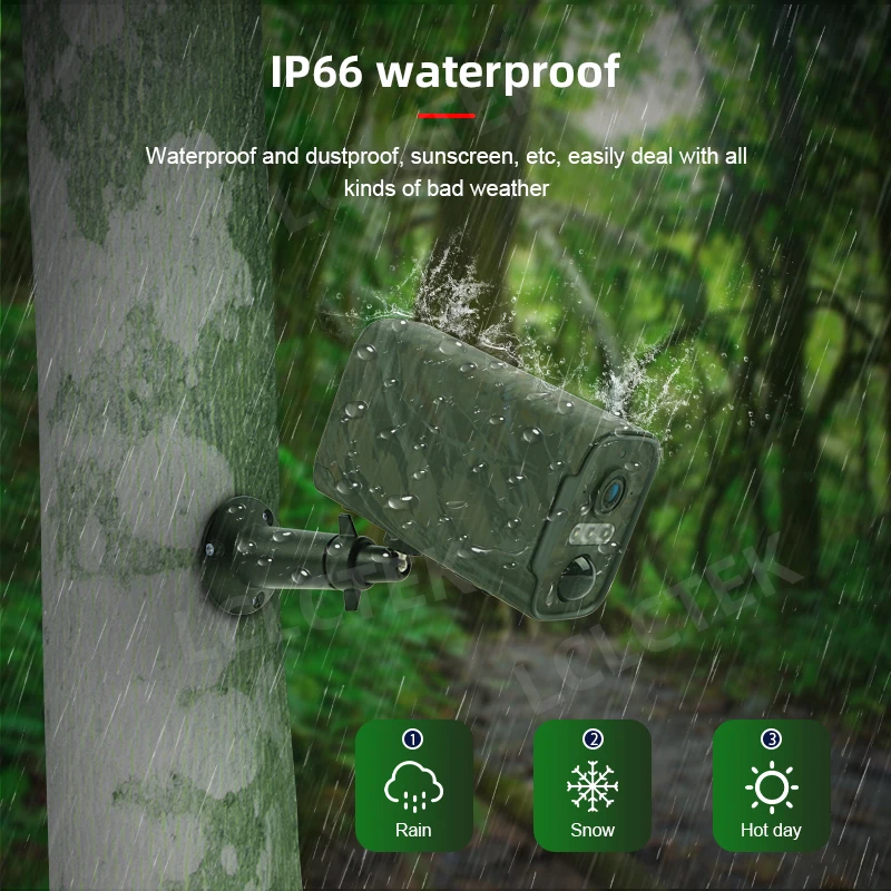 Imagem -06 - Lclctek-pir Detection Outdoor Wireless Security Câmera 4g Sim 940nm Trail Hunting Câmera Solar Powered Bateria Cctv Câmera