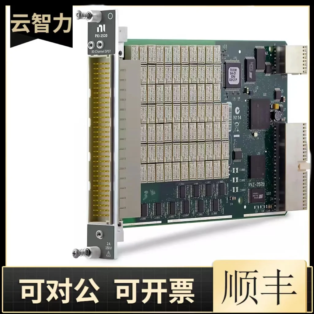 New American NI SCXI-1126 8-channel Isolated Frequency Input Module Conversion Circuit Is Original And Authentic.