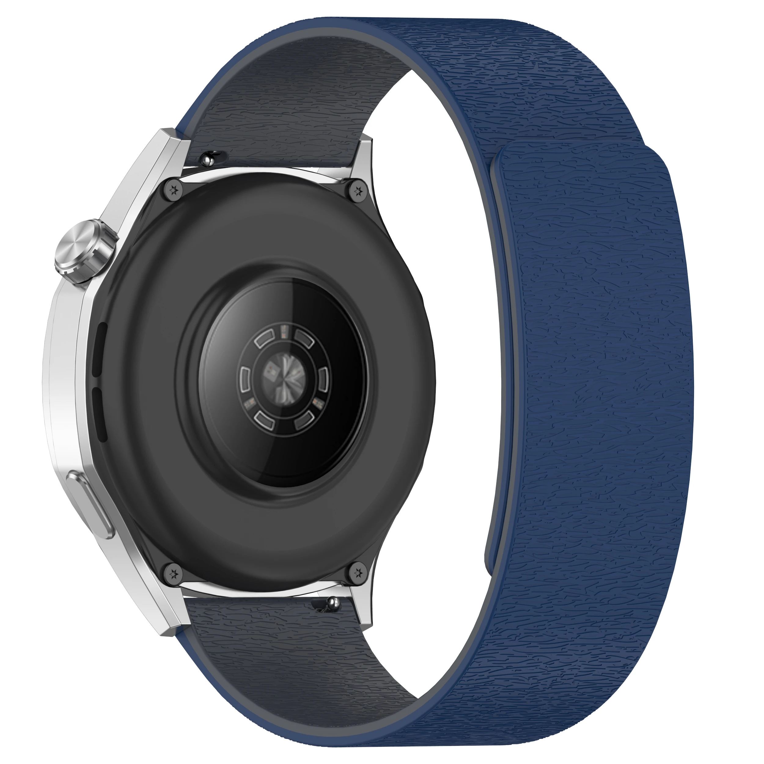 18mm 20mm22mm Magnetarmband für Samsung Galaxy Watch 4/5/6/7/Gear S3/Active2 Silikonband für Huawei GT4 GT3 Garmin Venu 3S 2S