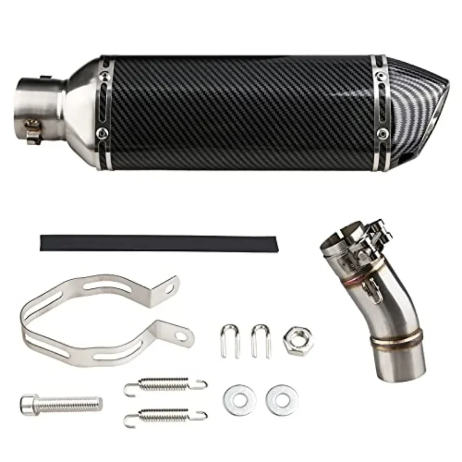 

Exhaust Muffler for Motorcycle Compatible with Kawasaki Ninja 400 Z400 20182023 Models HighPerformance Lightweight Design Enhan