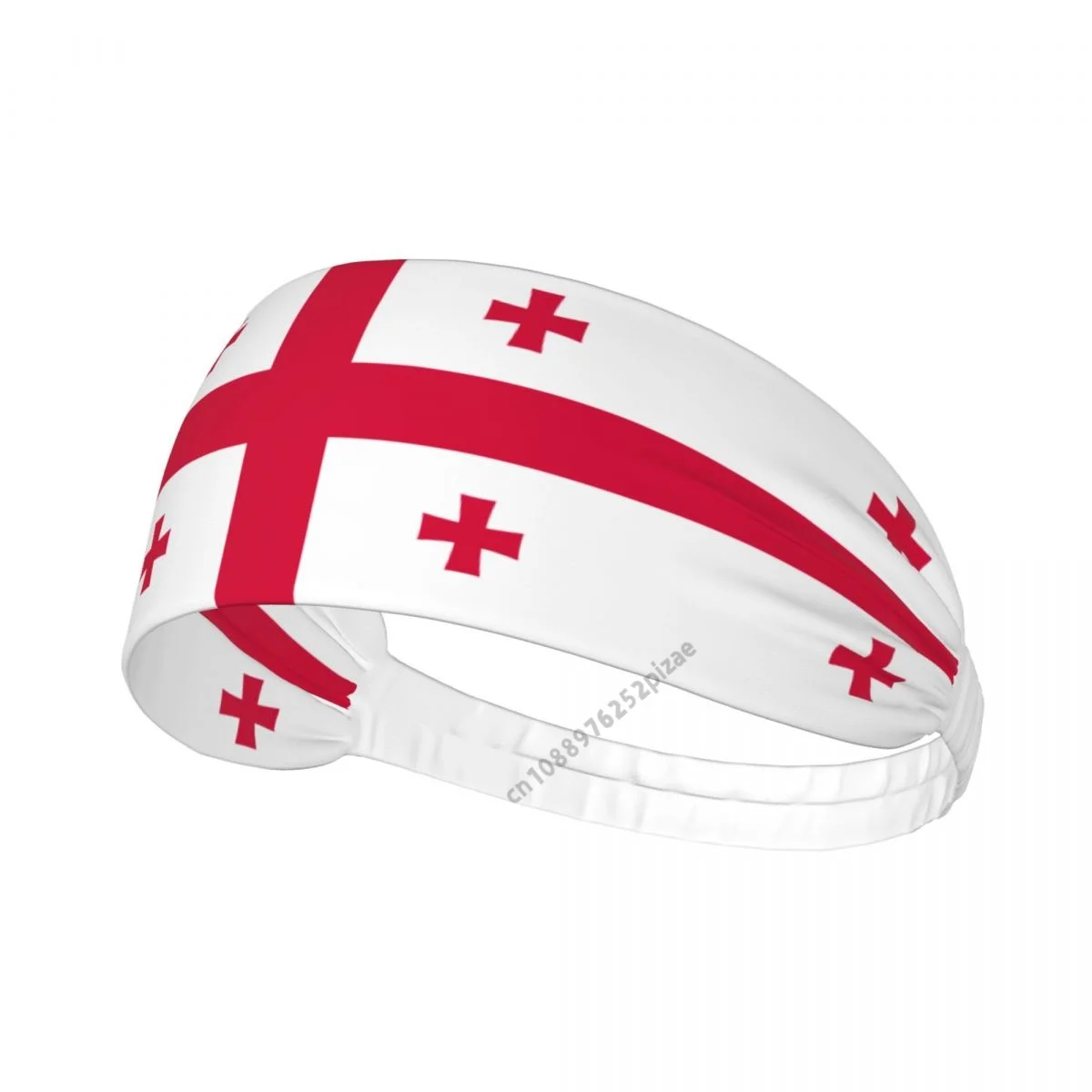 

Эластичные широкие повязки с флагом Джорджии для мужчин и женщин, для йоги, спорта, фитнеса, упражнений, тенниса, бега, тренажерного зала, танцев, атлетики