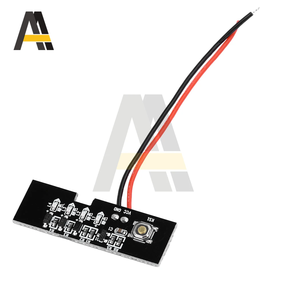 리튬 배터리 디스플레이 모듈 5S/10S 18V 21V 전기 드릴 스크루 드라이버 배터리 용량 표시기 LED 디스플레이 18650 배터리