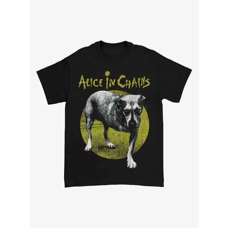 

Alice in Chains T-Shirt Men's and Women's Short Sleeve Retro Metal Rock Band Tops Brand T-shirt Oversize Tees Summer Men Clothes