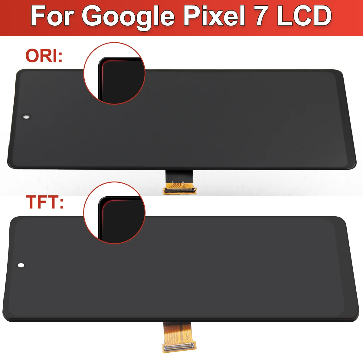 Google Pixel 7 LCD画面 交換用 タッチパネル