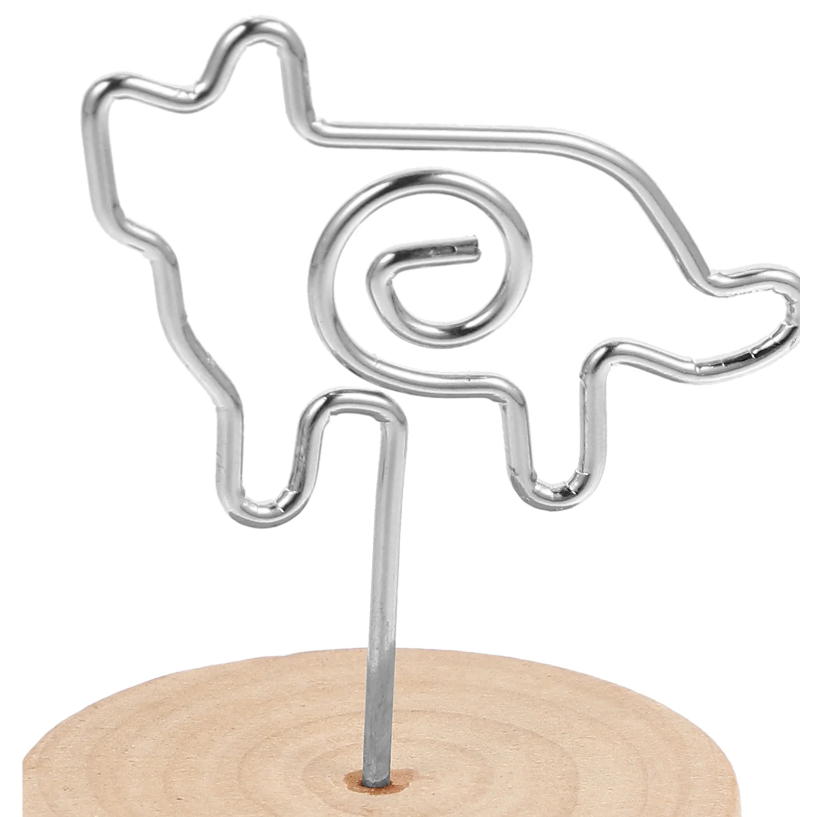 3 Pcs Metal Note Holder Desktop Clips Place Card Holders for Table Convenient Memo Photo Display Number Memorandum