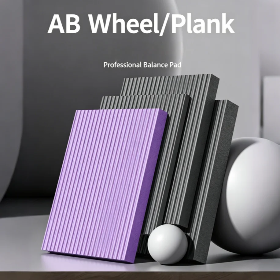 Spezialisierte Balance-Matte für Plank-Übungen – rutschfeste, hochelastische Yoga-Balance-Matte, weiche Schaumstoff-Knie- und Ellbogenstützmatte, geeignet für Core-Training, Physiotherapie, Heimfitness – Detail 6