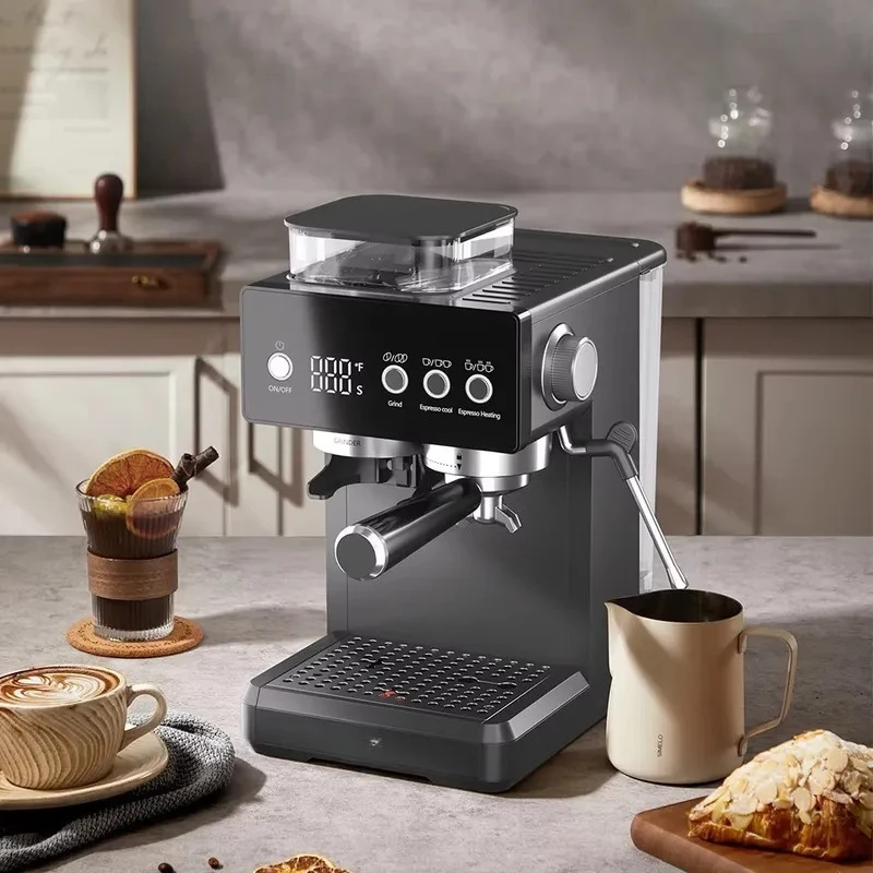 STLF American standard electric stainless steel semi-automatic coffee machine steam insulation temperature control