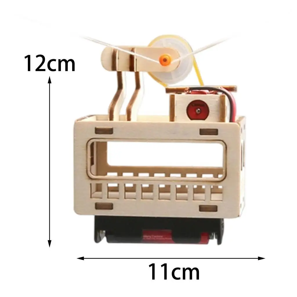 Sightseeing Kabelauto DIY Simulatie Wetenschap Cognitie Leuke projecten voor leermiddelen Jongens Meisjes Beginners Feestartikelen Kinderen