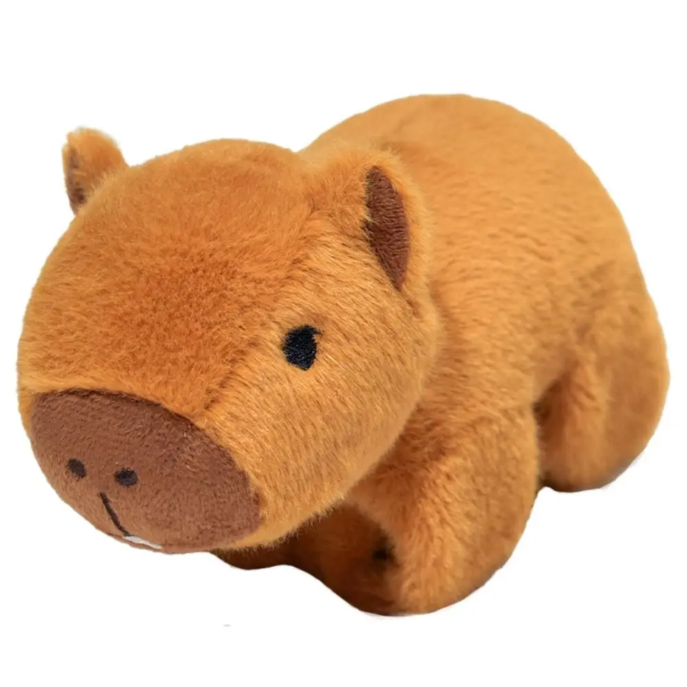 Simulation Capybara Slap Bracelet Soft Cartoon Rodent Plush Doll Slap Bracelet Wrist Style Cute Capybara Plush Wrist Band