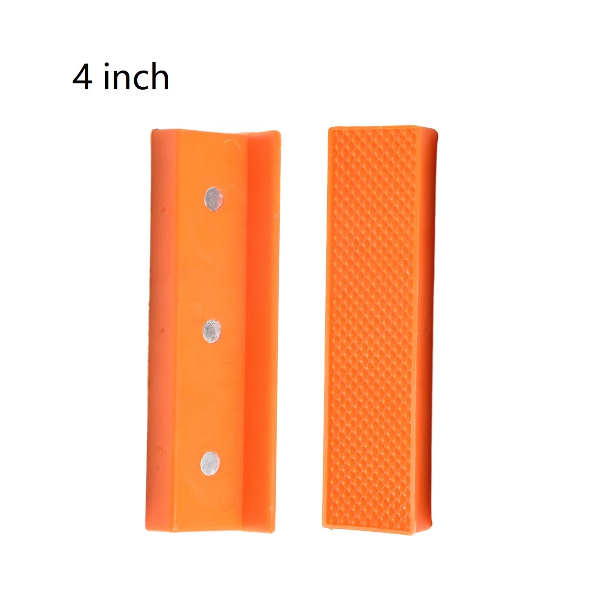 2 Stuks 4/5/6 Inch Magnetische Zachte Pad Kaak Rubber Voor Metalen Bankschroef Bench Machine Tools voor Metalen Bankschroef Bench Machine Tools