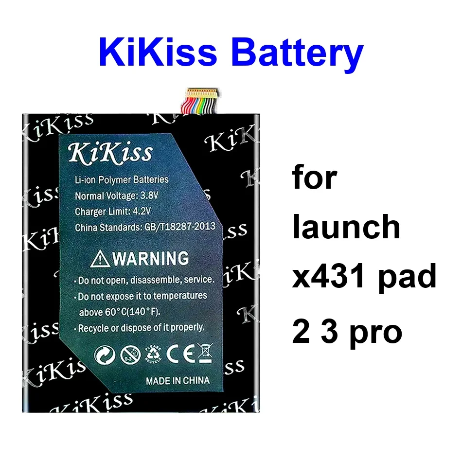 

Tablet Battery Long Lasting X431PAD Ii2nd Generation Iii3rd 0-17000Mah For Launch X431 Pad 2 3 Pro