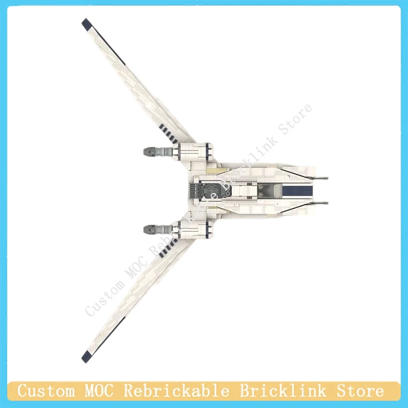 Serie di videogiochi fai da te creativo spazio nave da guerra UCS U-Wing Fighter Building Block modello adulti giocattoli adolescenti regalo di festa educativo