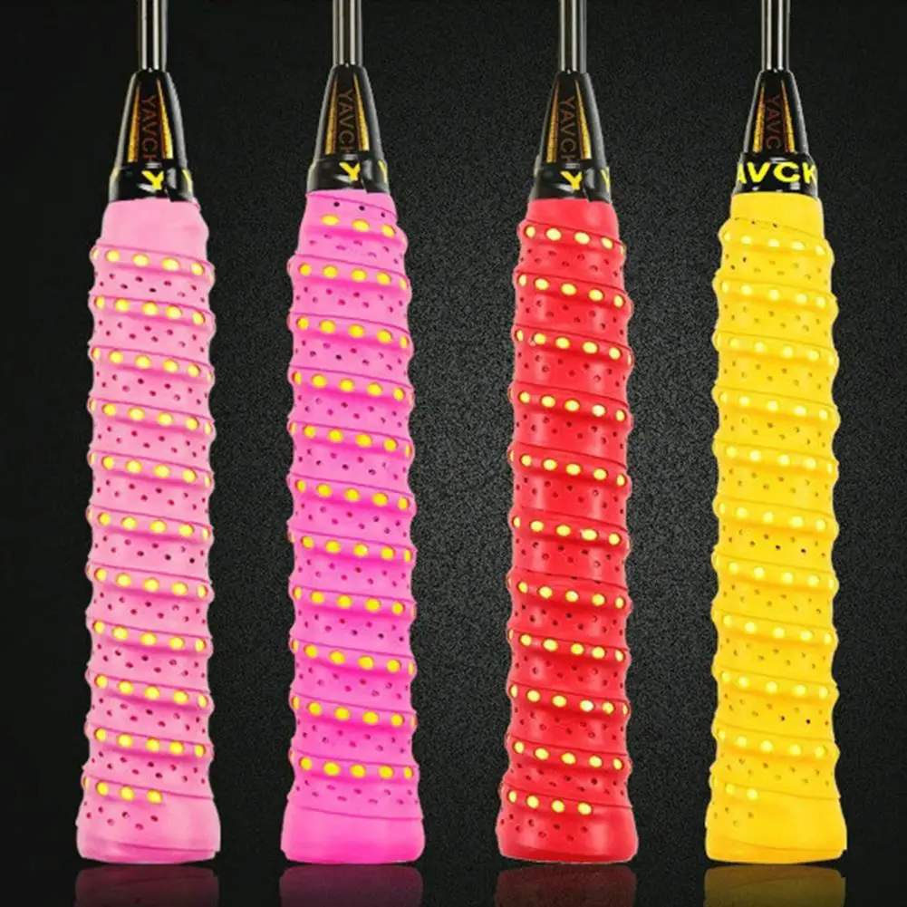 

for Tennis Racket Anti-slip Anti Slip Bright Color for Tennis Racket Grip Racket Sleeve Long Lasting Overgrip Tennis Racquet Rac