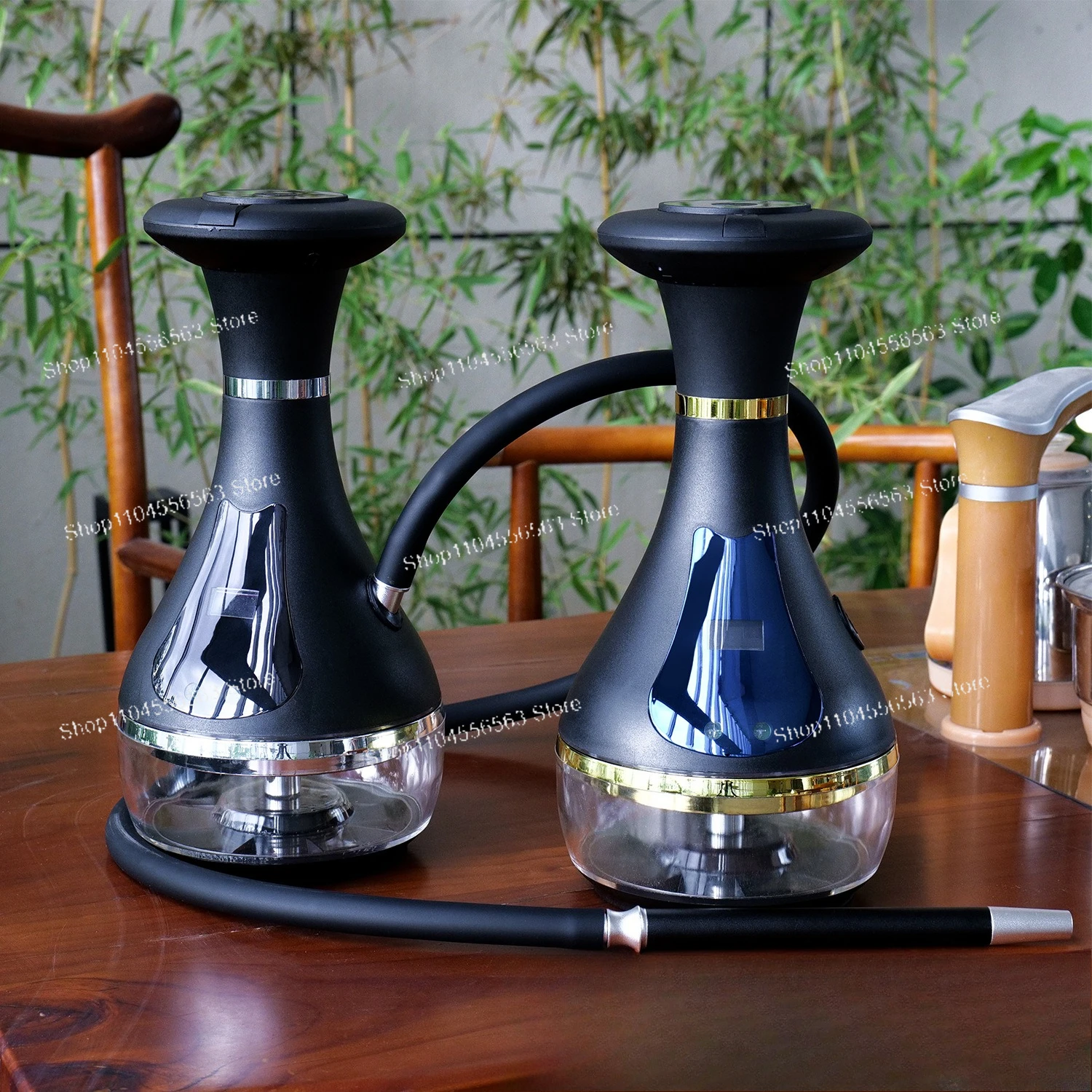 

Smart LED E-Hookah | Rechargeable Electronic Shisha Pen with Vaporizer