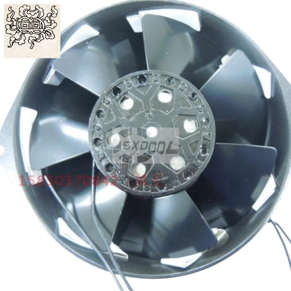 

Jinlingge for 5E-115B 17250 17cm 115V High-Temperature Full Metal Axial Fan, 2750-3100RPM, 340-408m³/h Airflow, 50/53dBA Noise
