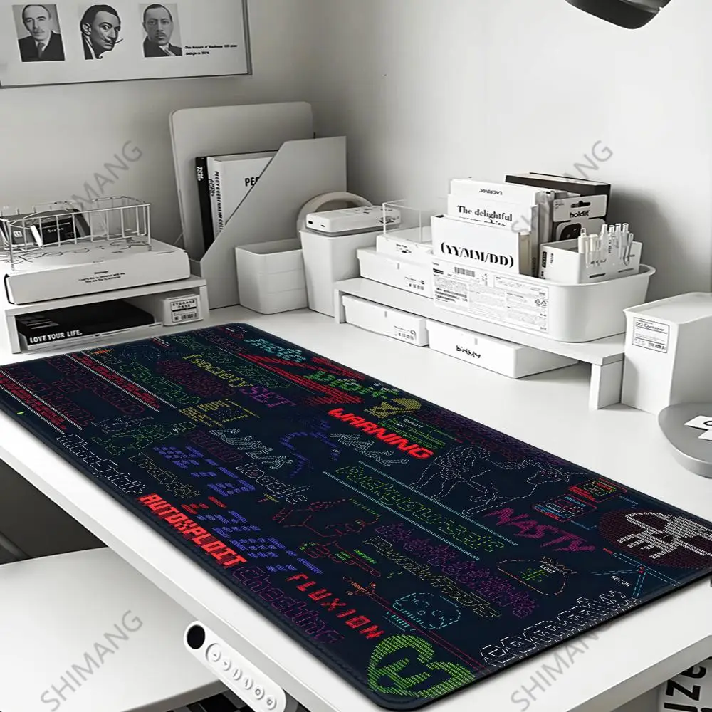 

XGZ Linux Command Shortcut Mouse Pad Red Hat Ubuntu OpenSUSE Arch Debian Unix Programmer Desk Mat Anti slip Lock Edge