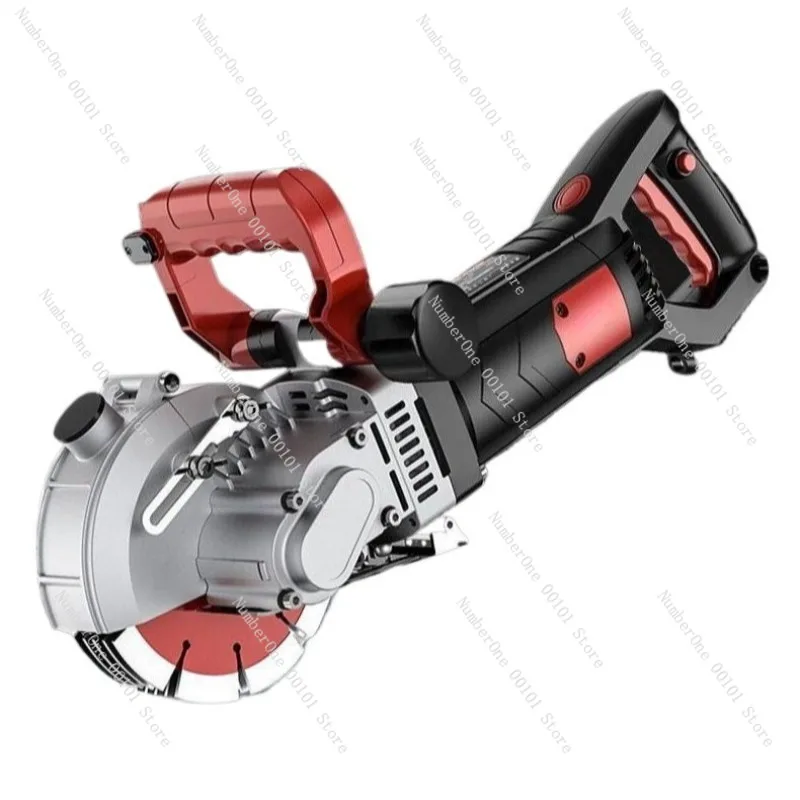 Grooving Machine for Electrical and Plumbing Installation, One-Time Forming, Dust-Free Wall Grooving, High-Power Groove Cutting