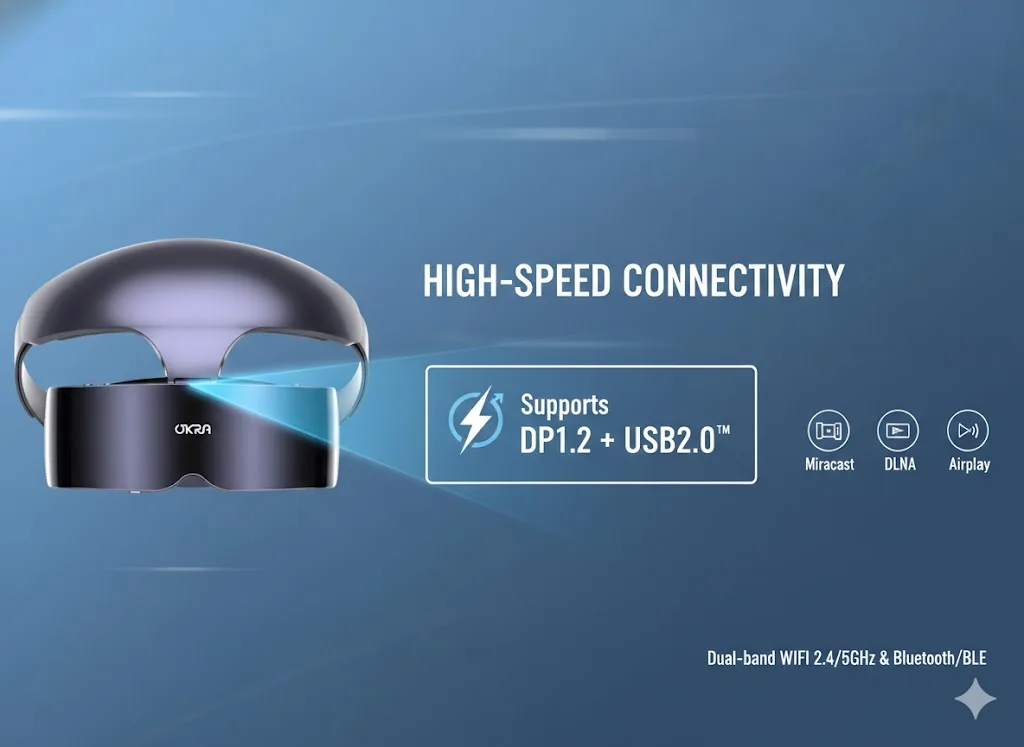 xx-MGlass 1s 4K AR Smart Glasses Dual 0.72