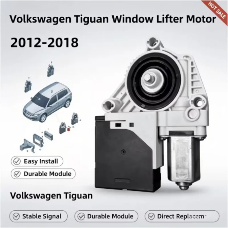 Raammechanisme motor OE-nummers 1Q0959701H 1Q0959702H 5K0959792A 5K0959793A Geschikt voor Volkswagen Golf MK6 Cabriolet Scirocco