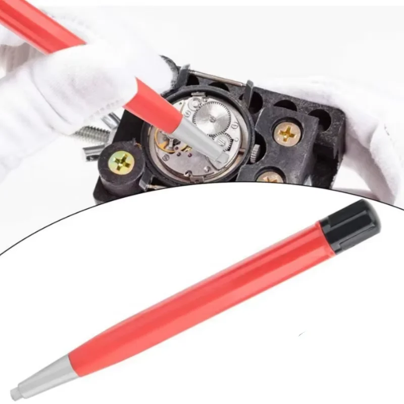 1pc Watch Rust Removal Brush Pen Little Rust Remover Cleaning Tool with Fiberglass Tip for Watches Rust Removal Tool