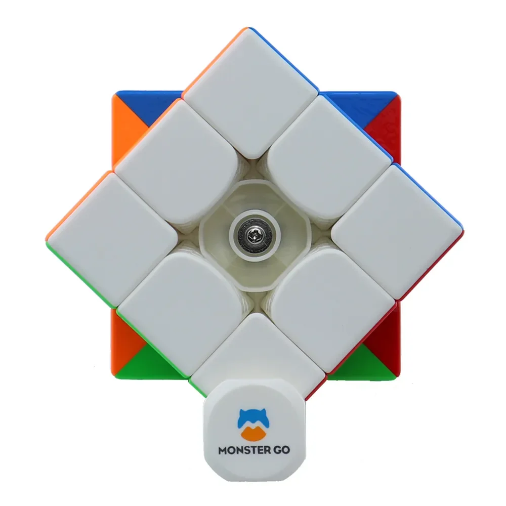 Gan monstergo 3x3 m Edu từ ma thuật tốc độ Cube stickerless chuyên nghiệp Fidget Đồ chơi gan MSG Edu 3x3 CUBO magico câu đố