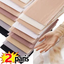 Bas transparents fins pour femmes, chaussettes invisibles sexy tentation, collants leggings, collants de boîte de nuit, tuyau de culotte, 1 paire, 2 paires