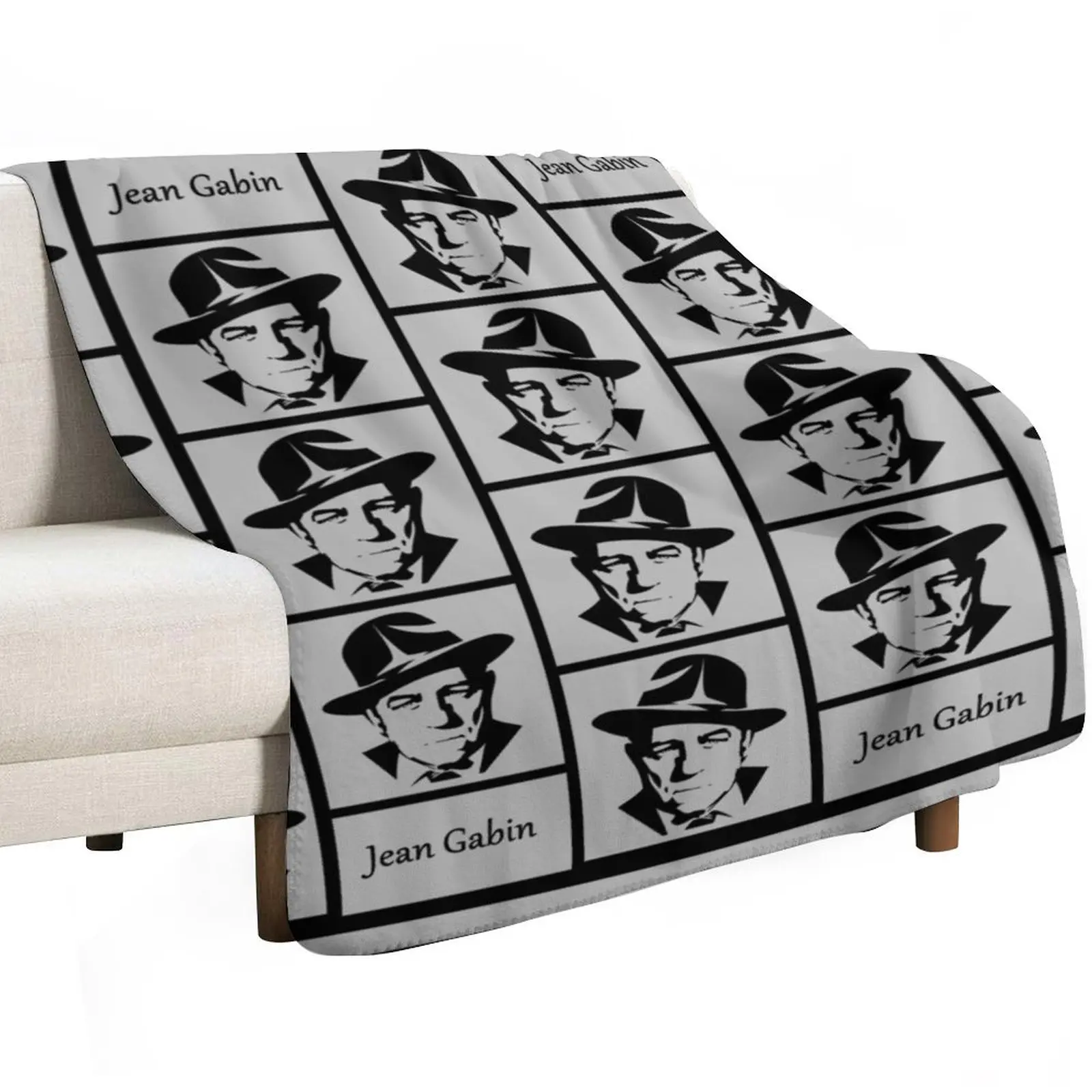 Detective Throw Blanket Decorative Sofa Nap Soft Beds Hair Flannel Fabric Personalized Gift Blankets