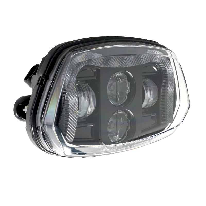 Yongjin Motorcycle Lighting Systems LED headlight front lamp  with drl  light for vespa sprint 150 2022