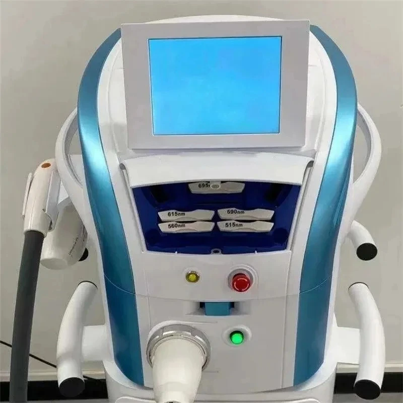 2024 IPL OPT Machine Aesthetic Laser Hair Remove E-Light Skin Rejuvenation Machine Vascular MultiApplication Hair Removal